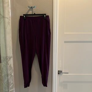 Lululemon Athletica Deep Purple Joggers